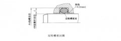 在四柱油压机中什么是双特槽密封圈?